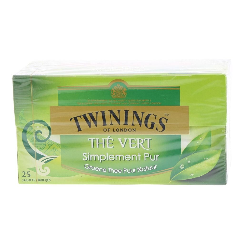 

Twinings Зеленый чай чистый зеленый 25 х 1,5 грамма