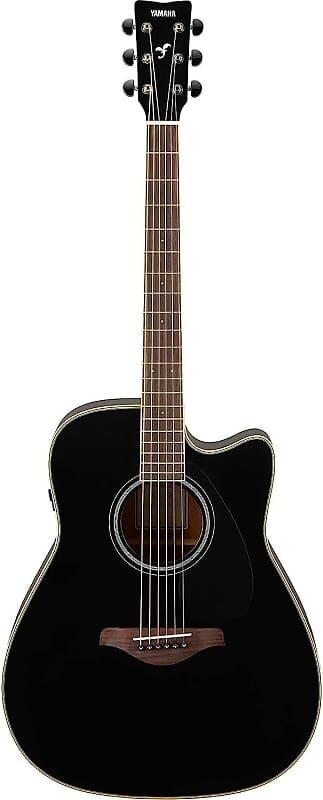 

Акустическая гитара Yamaha FGC-TA Dreadnought Cutaway Transacoustic Guitar w/ Chorus and Reverb, Black