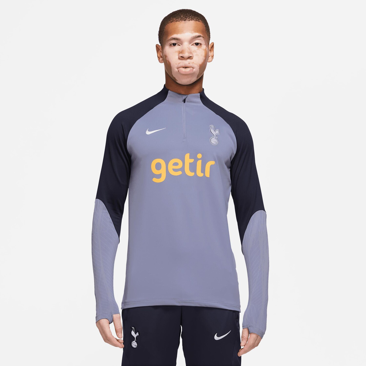 

Толстовка Nike Trainingspullover Tottenham Hotspur Drill, фиолетовый / черный