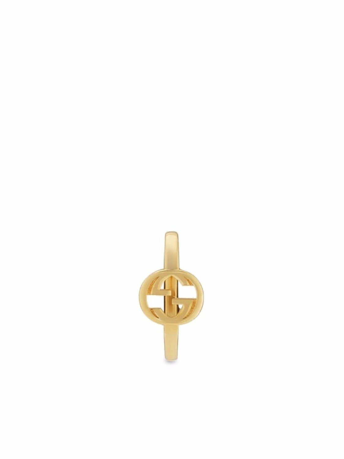 

Серьга из желтого золота с логотипом Interlocking G Gucci, золотой