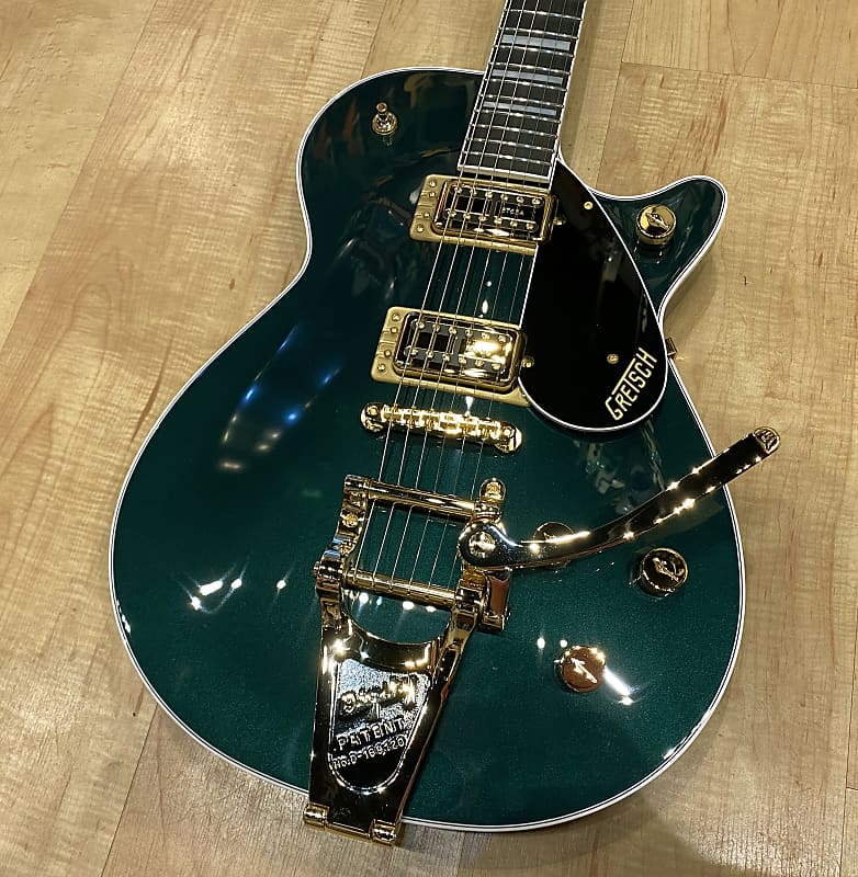 Электрогитара Gretsch G6228TG Players Edition Jet BT with Bigsby and Gold Hardware 2021 Cadillac Green gretsch g6228tg players edition jet bt midnight sapphire jt22073038 plek d