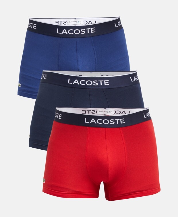 

Шорты-боксеры, комплект из 3 шт. Lacoste, темно-синий