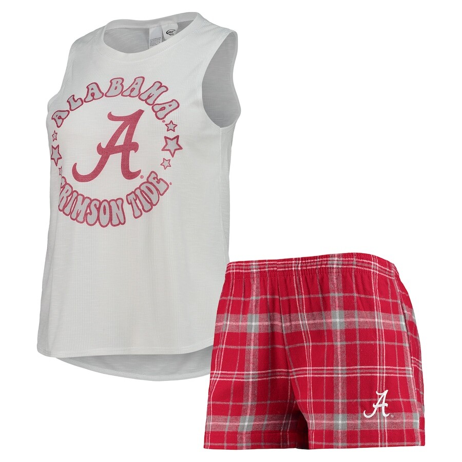 

Пижамный комплект Concepts Sport Alabama Crimson Tide, малиновый
