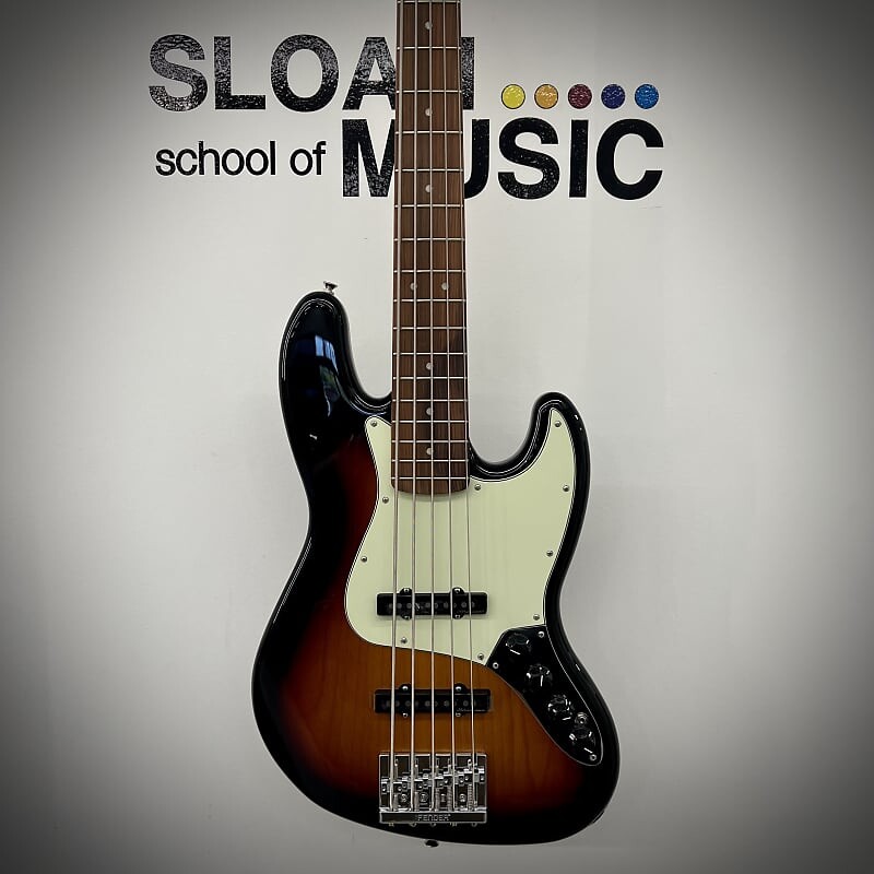 

Басс гитара Fender Player Plus Jazz Bass V - 3-tone Sunburst