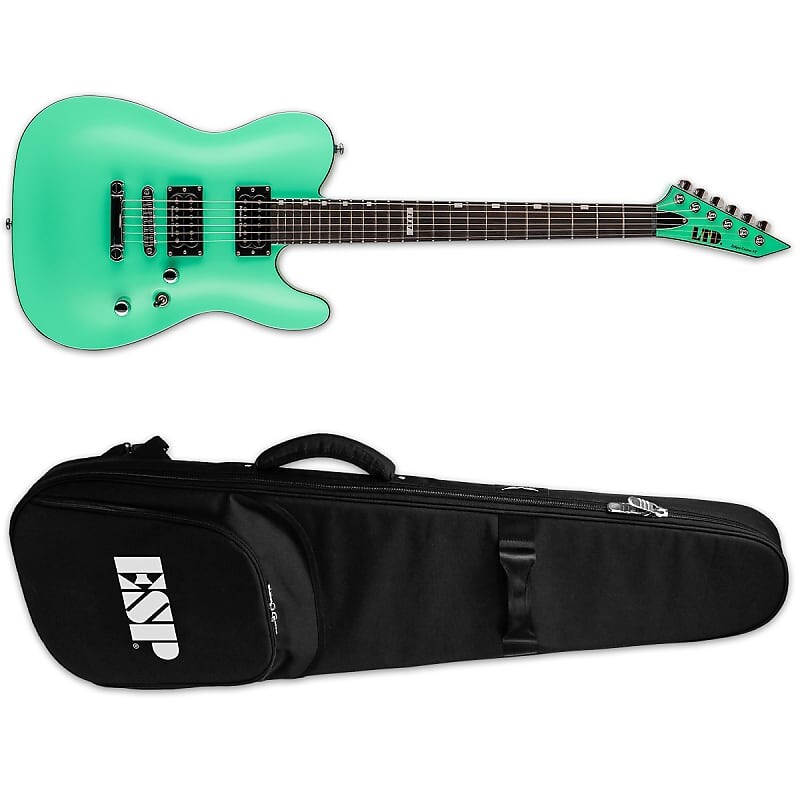 Электрогитара ESP LTD Eclipse '87 NT Turquoise Electric Guitar + Free ESP TKL Premium Gig Bag 1987