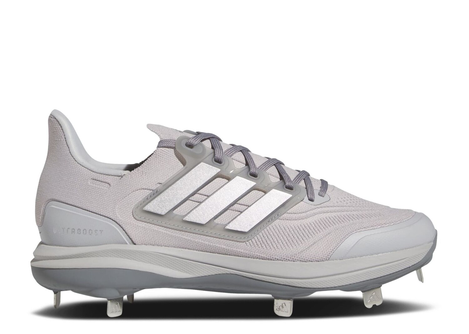 

Кроссовки adidas Ultraboost Light Cleat 'Grey Silver Metallic', серый