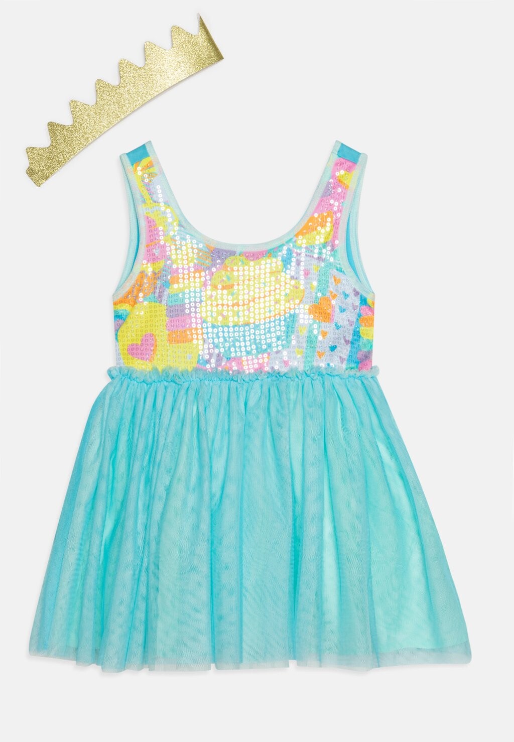 

Элегантное платье Dress Crown Billieblush, цвет blue dish