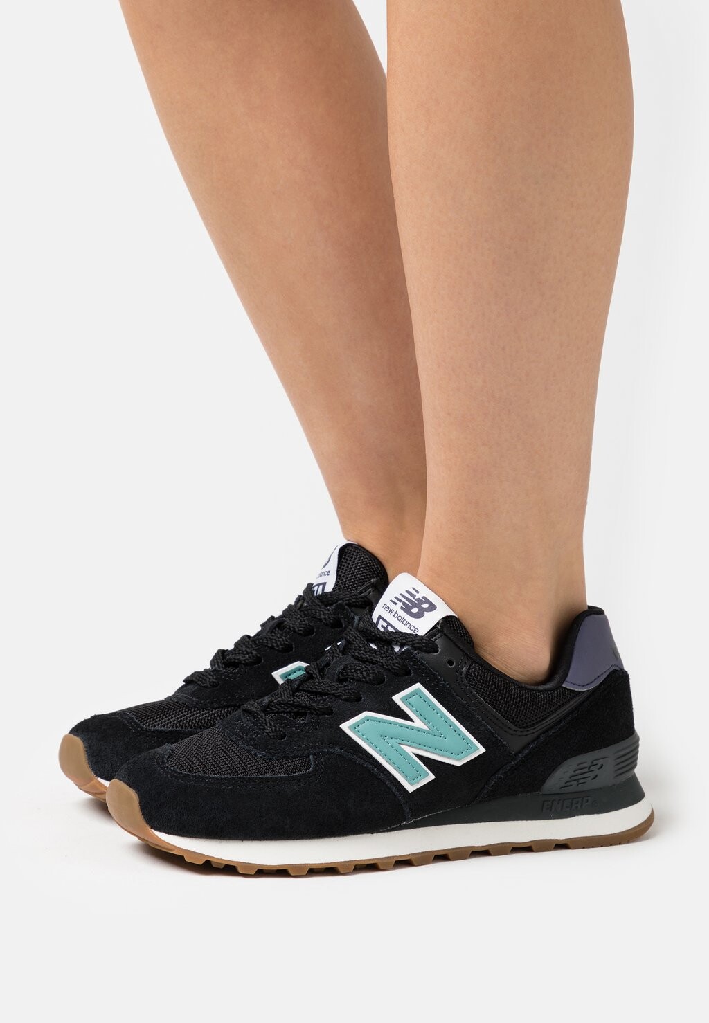 

Кроссовки New Balance, черный Wl574Eg, черный
