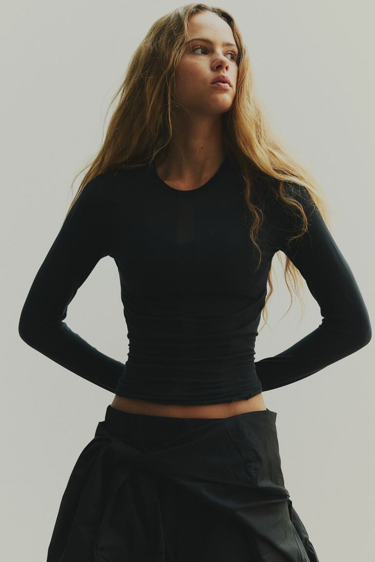 

Спортивная рубашка Drymove H&M, черный