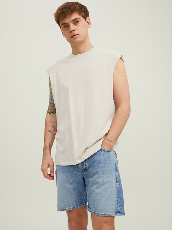 

Майка свободного кроя Jack&Jones, бежевый