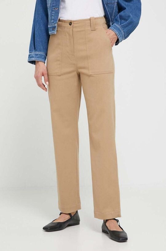 

Брюки Weekend Max Mara, коричневый