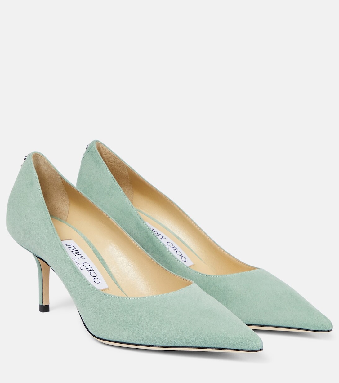 

Замшевые туфли Love 65 Jimmy Choo, зеленый