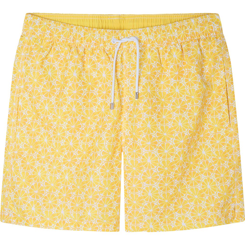 Шорты для плавания Hackett Citrus Fruits Swimming Shorts, желтый