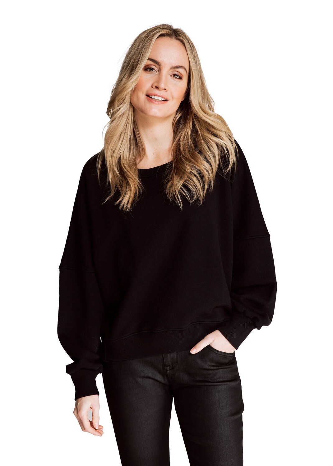 

Толстовка ZHRILL Damen Pullover LUANA, черный