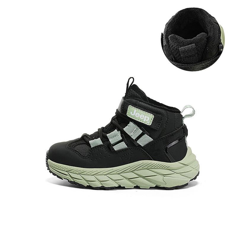 

Кроссовки Jeep Kids Lifestyle Shoes Kids High-top Xuanyun Green, зеленый