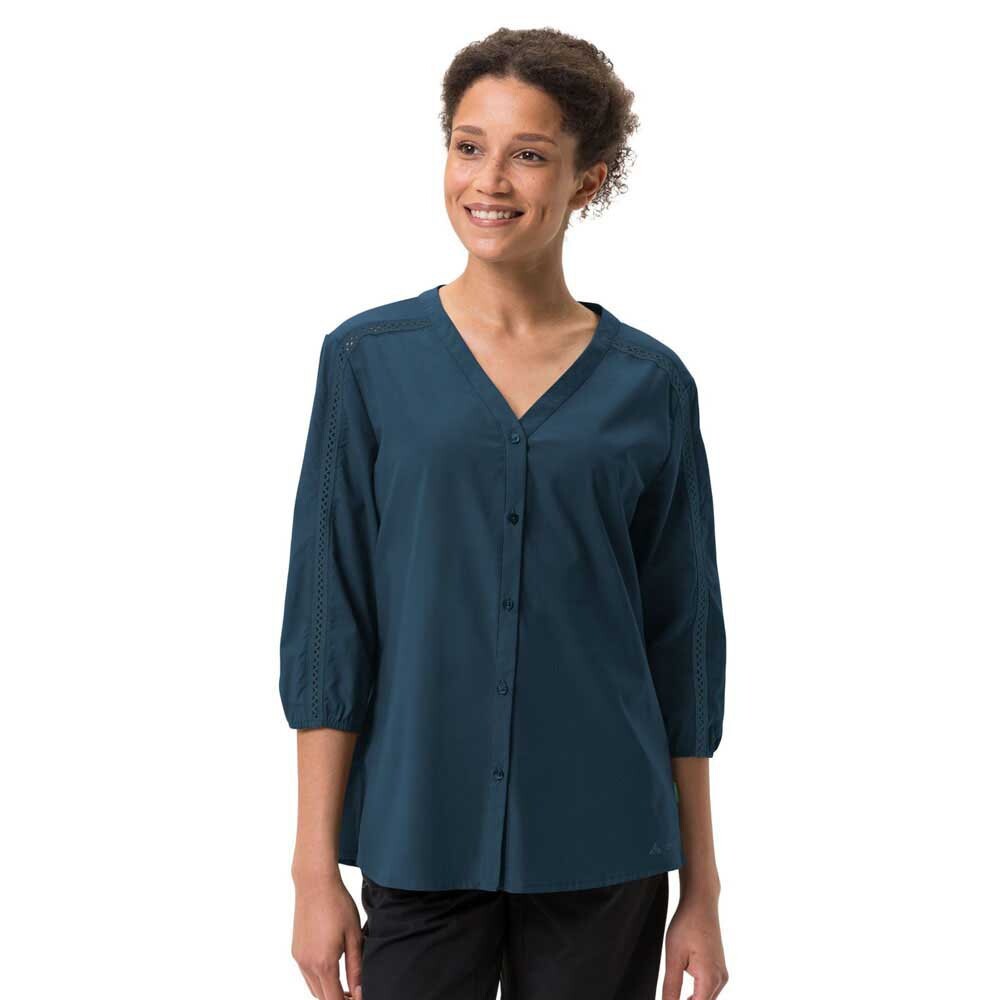 

Футболка VAUDE Skomer II 3/4 Sleeve, синий