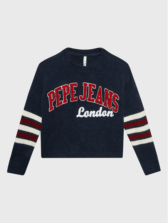 

Пуловер свободного кроя Pepe Jeans, синий