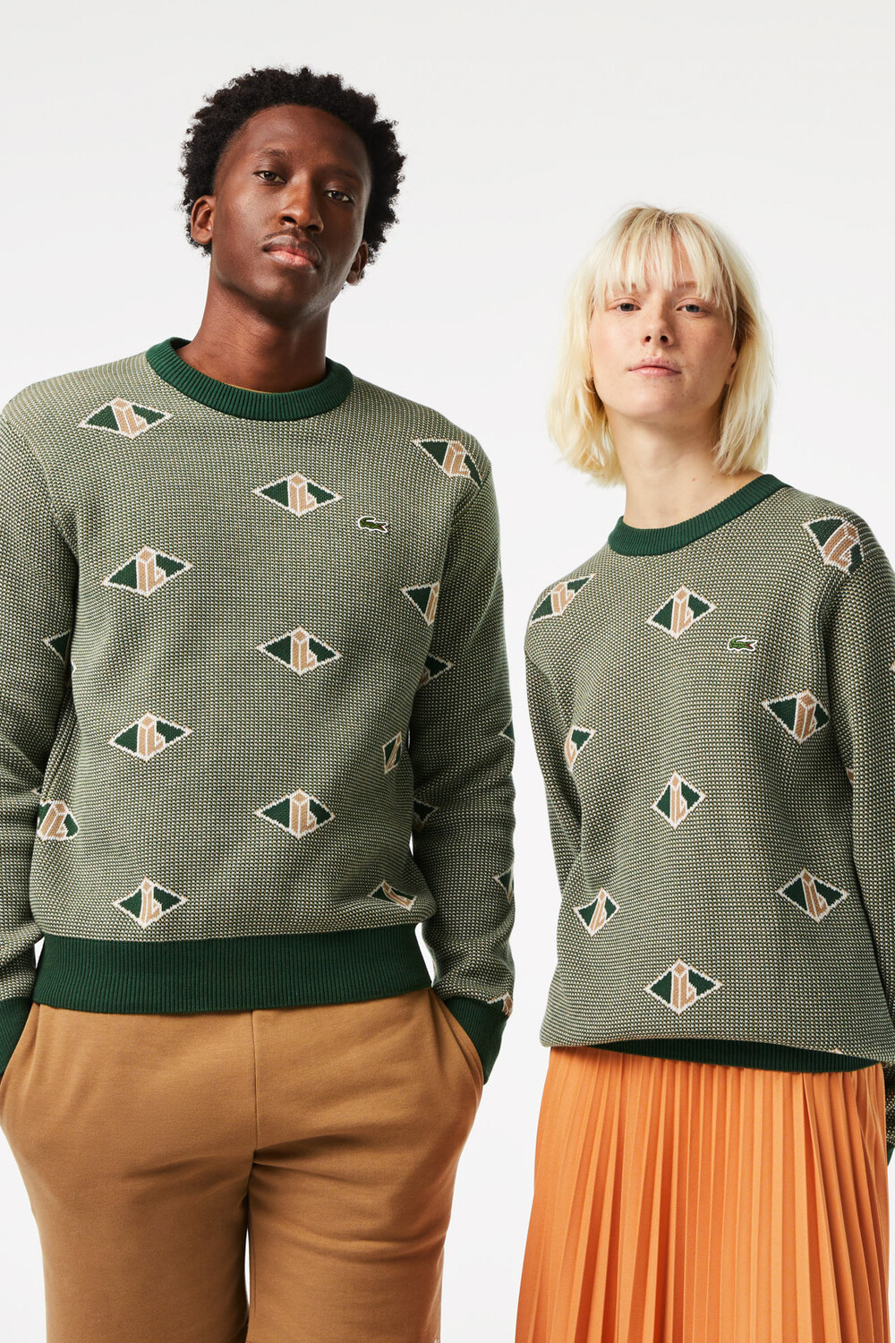 

Свитер - Зеленый - Классический крой Lacoste, зеленый