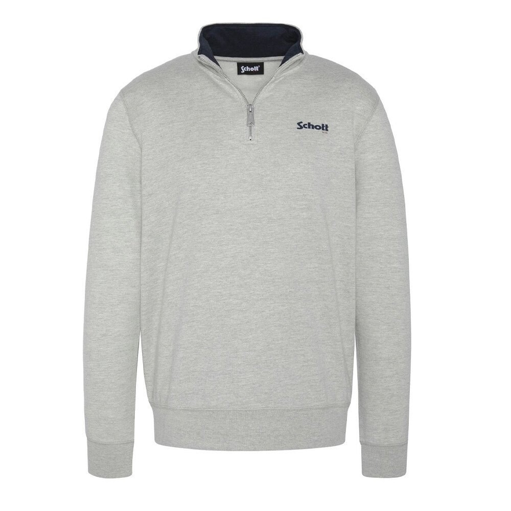 

Толстовка Schott Half, серый