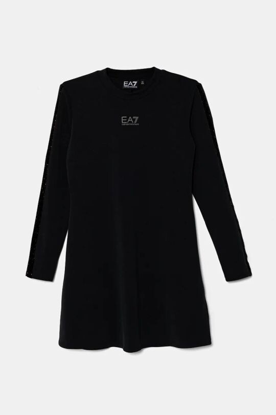 

Детское платье EA7 Emporio Armani, черный