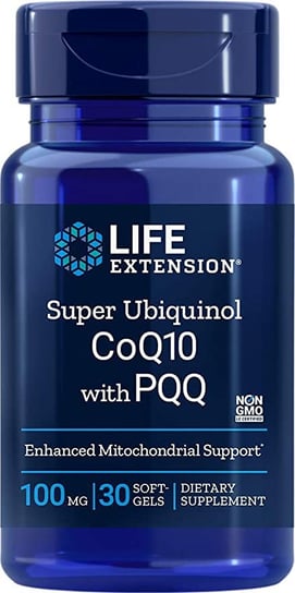 Life Extension, Супер убихинол Q10 с Pqq, 30 капсул