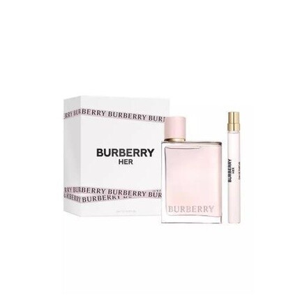 

Набор женских ароматов Her By, спрей Edp, 3,3 унции + спрей Edp, 0,33 унции, Burberry