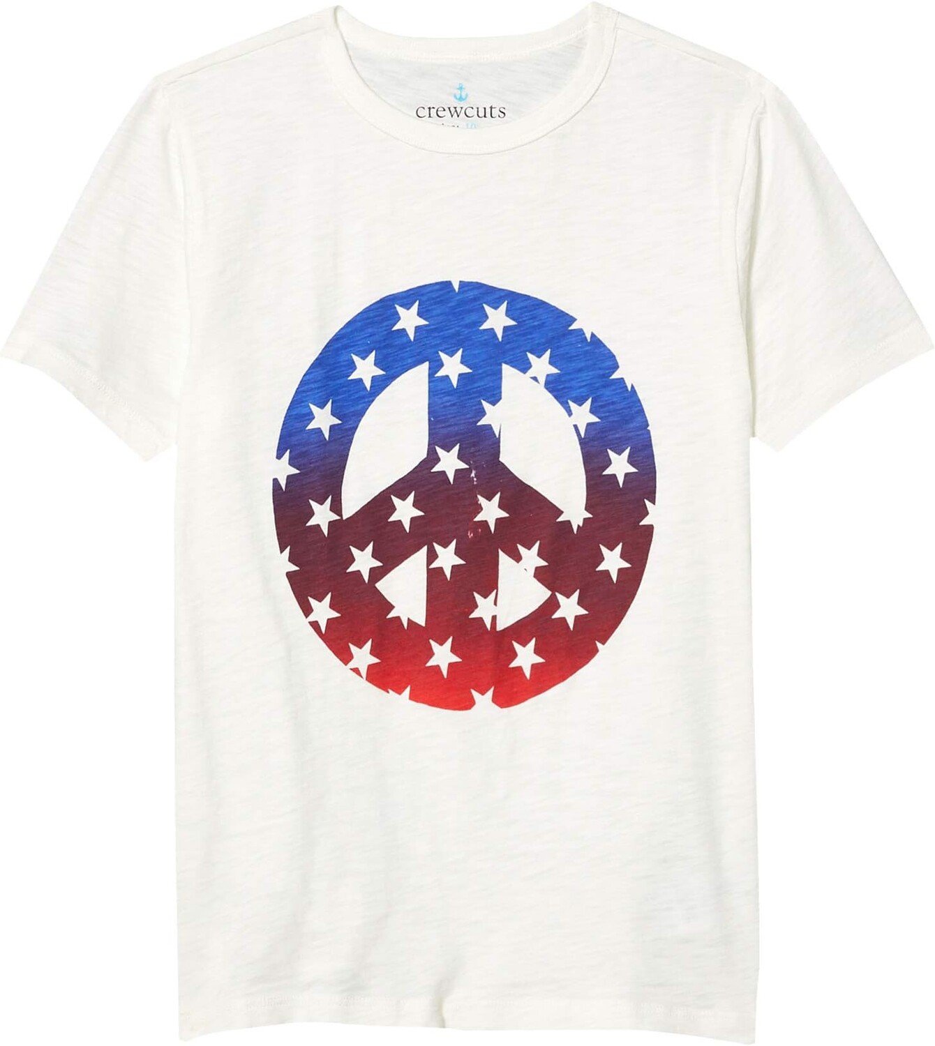 

Футболка crewcuts by J.Crew Short Sleeve T-Shirt, цвет American Peace