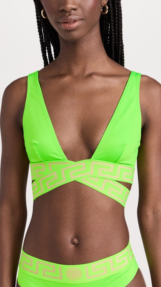 

Бикини топ Versace Swim
