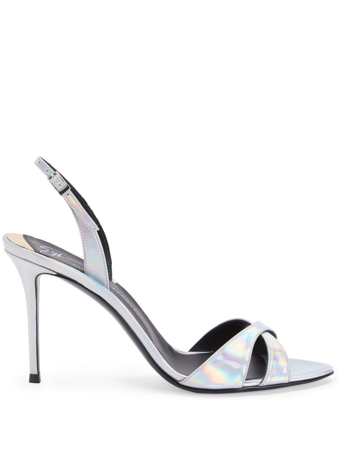

Giuseppe Zanotti босоножки Dorotee 105, серебристый