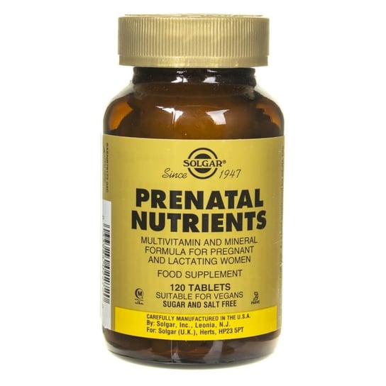 Solgar, Витамины и минералы для беременных, 120 таблеток