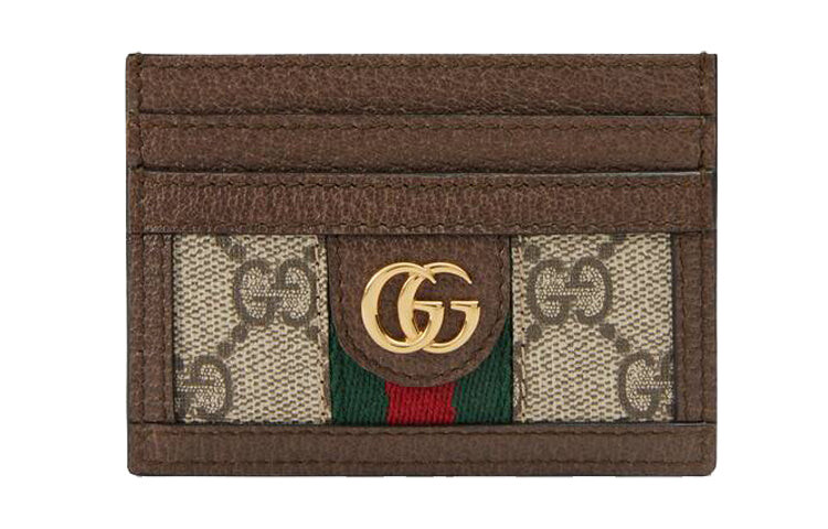 

Футляр для карт Gucci Ophidia GG Supreme, коричневый