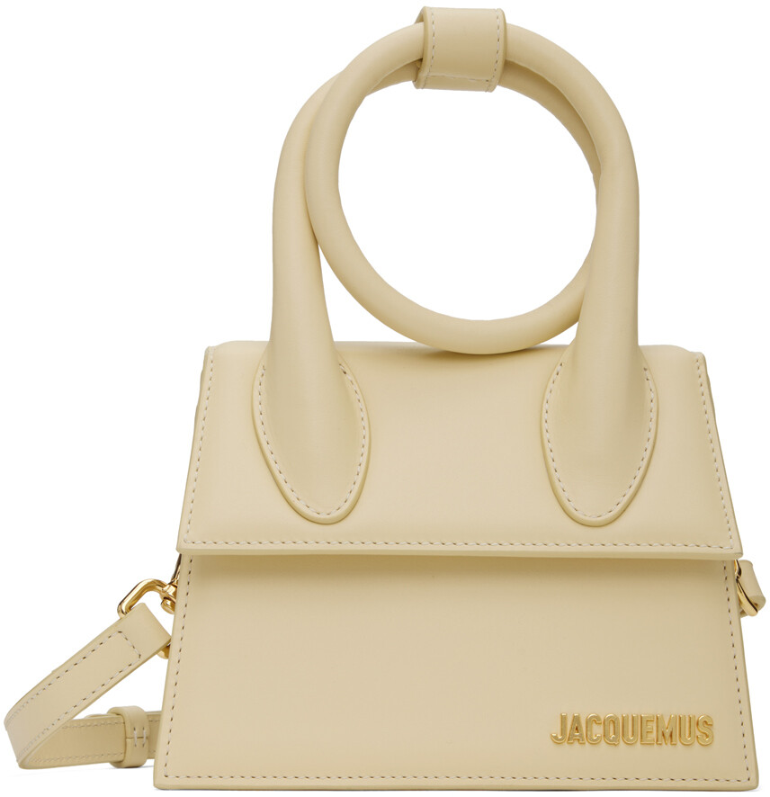 

Белая сумка Les Classiques 'Le Chiquito Noeud' Jacquemus, цвет Ivory