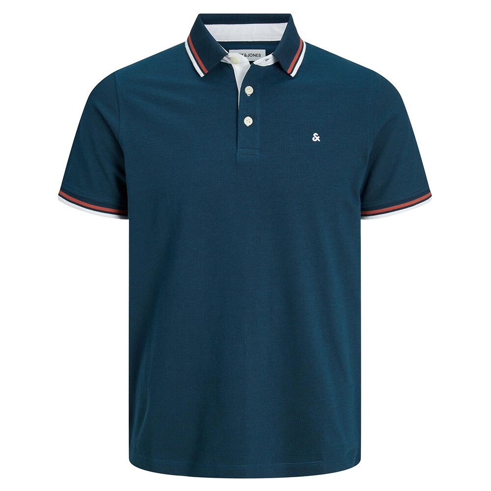 

Поло с коротким рукавом Jack & Jones Epaulos, синий
