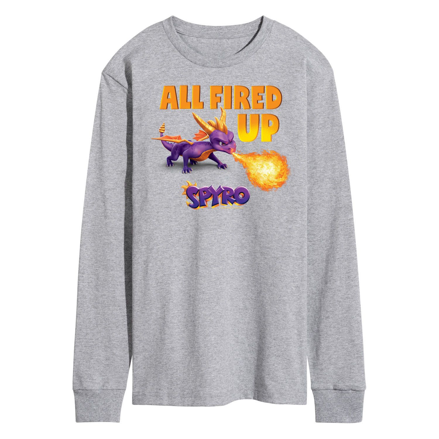 Мужская футболка Spyro All Fired Up Licensed Character