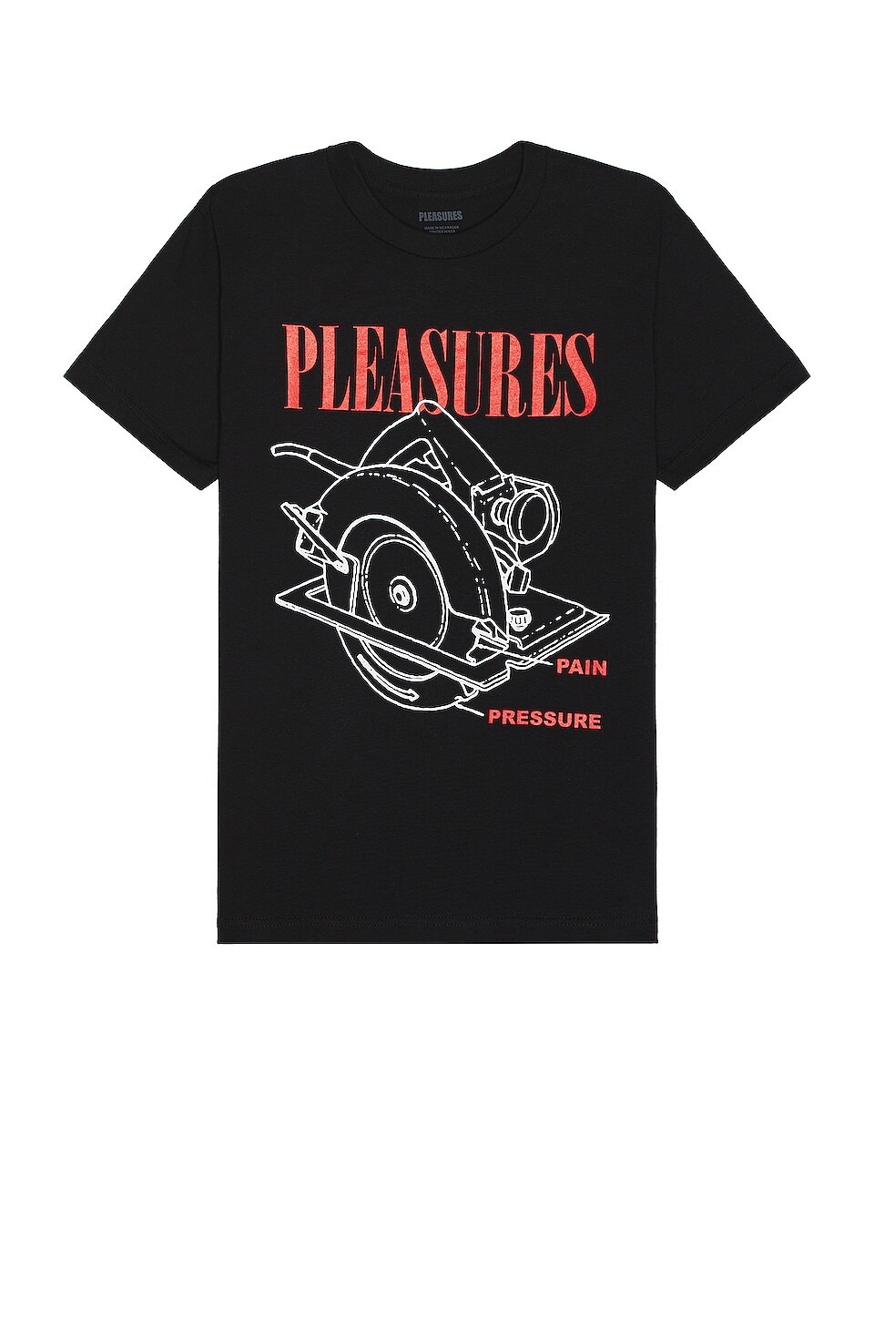 

Футболка Pleasures Diy T-shirt, черный