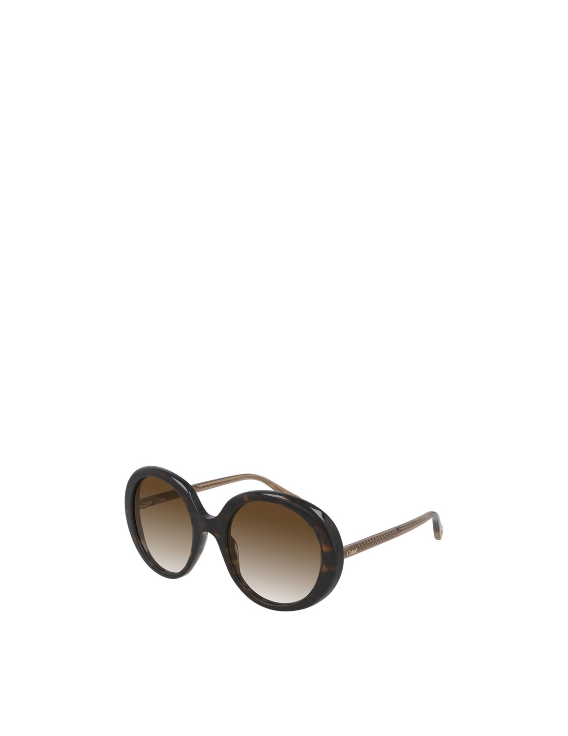 

Круглые солнцезащитные очки CH0007S-004 Chloé, цвет Havana/Brown