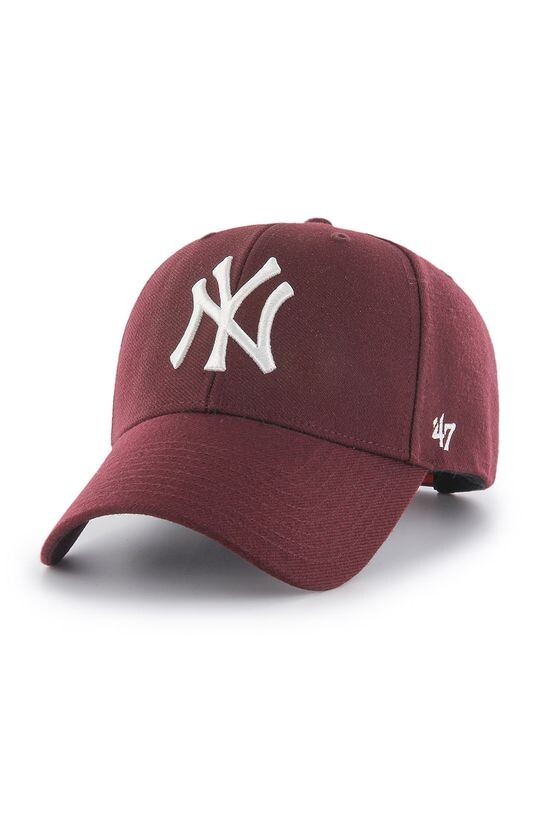 

Кепка Нью-Йорк Янкиз 47 brand, бордовый