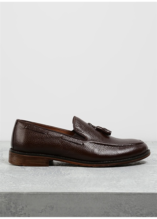 Кожаная коричневая мужская повседневная обувь F By Fabrika