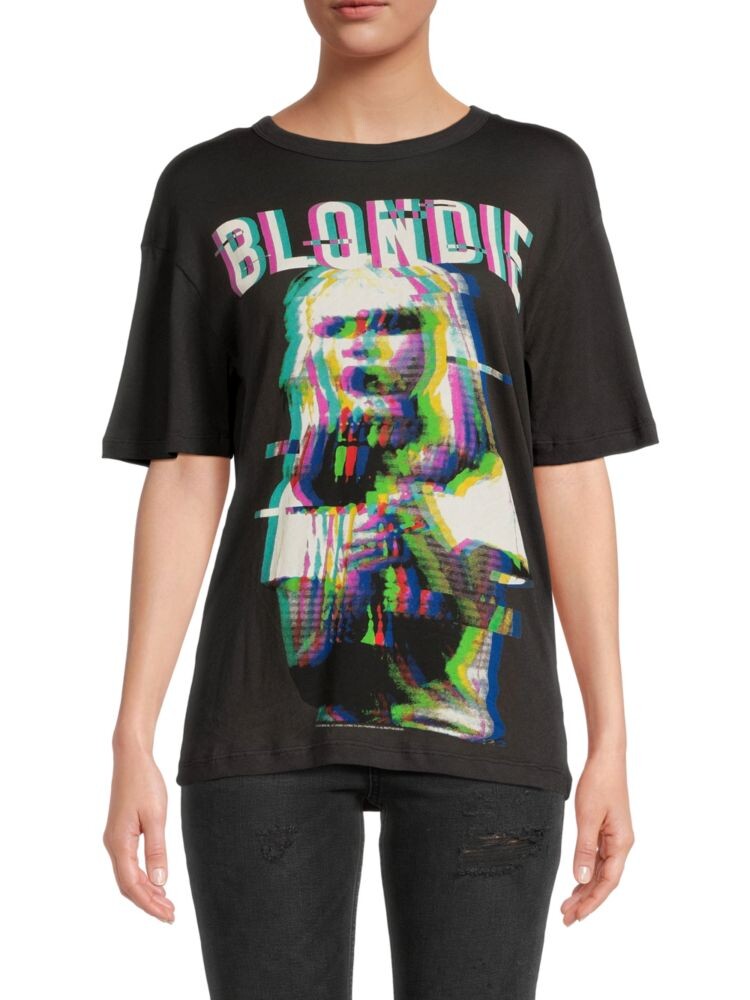 

Футболка оверсайз с рисунком Blondie Chaser, цвет True Black