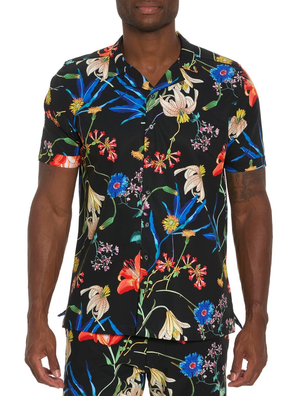 

Рубашка с пуговицами спереди Botanic Heaven Robert Graham, разноцветный
