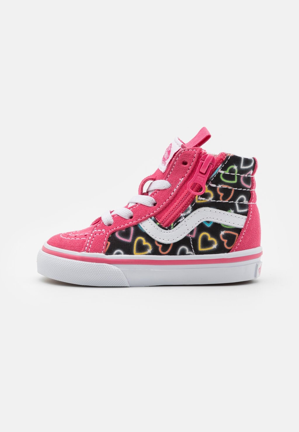 Высокие кеды Sk8-Hi Reissue Vans, цвет neon pink/multi-coloured высокие кеды sk8 mid reissue unisex vans цвет metallic black multi coloured