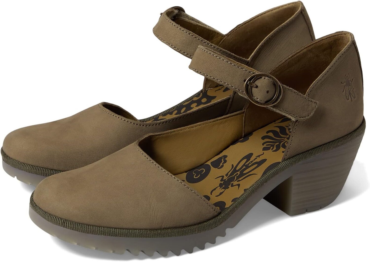 

Туфли FLY LONDON WIFO440FLY, цвет Khaki Cupido