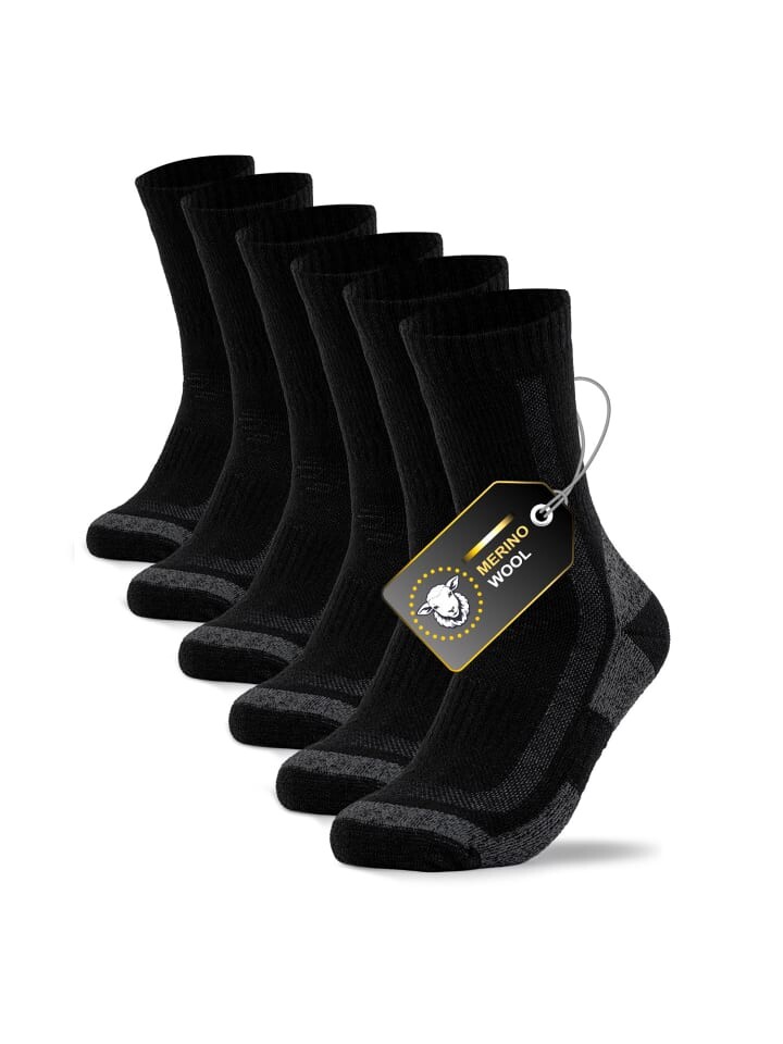 

Носки Occulto 3er Pack Merino Thermo Erik, черный
