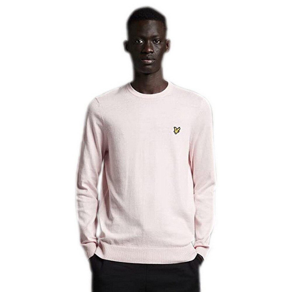 

Толстовка Lyle & Scott Cotton Merino, розовый