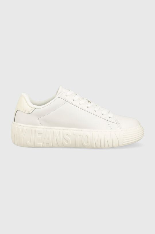 

Кожаные кроссовки TJW NEW CUPSOLE LEATHER Tommy Jeans, белый