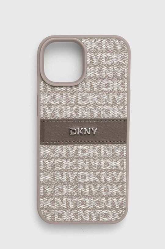 

Чехол для телефона iPhone 15/14/13 6.1 Dkny, серый