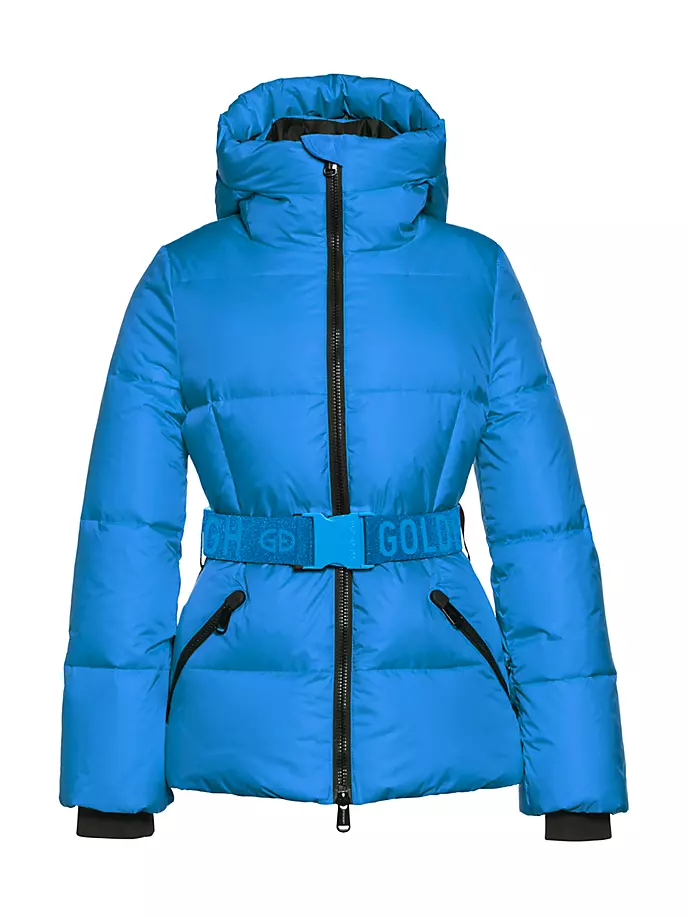 

Стеганая лыжная куртка Snowmass с поясом Goldbergh, синий