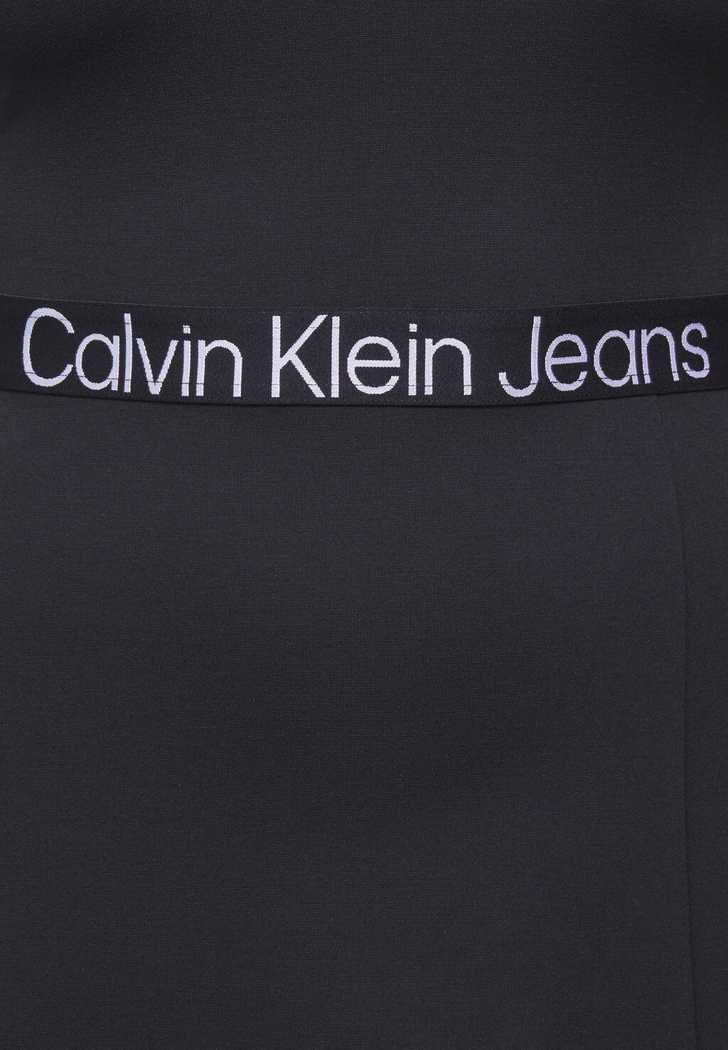 

Платье из джерси Plus Tape Milano Dress Calvin Klein, черное