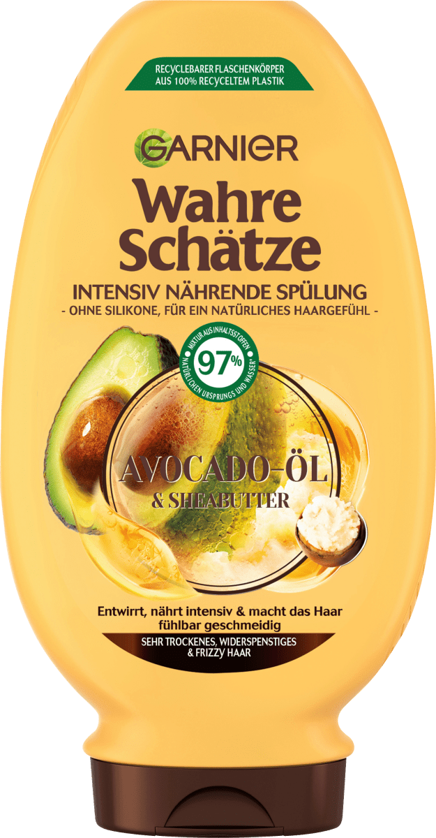 Кондиционер с маслом авокадо и усилителем Масло ши 250мл Wahre Schätze