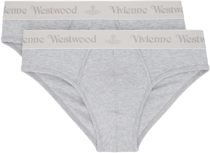

Две пары серых трусов Vivienne Westwood